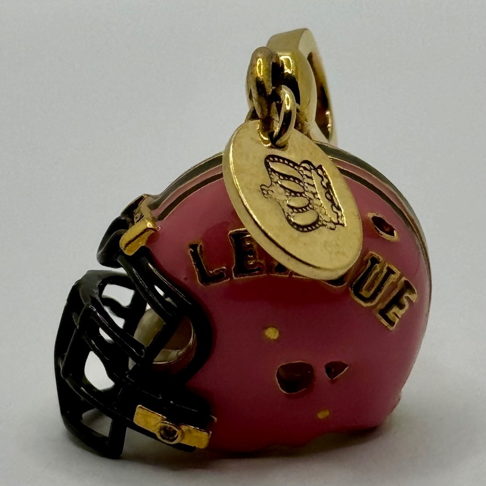 Juicy Couture Pink Football Helmet Charm – Limited Edition, 100% Authentic